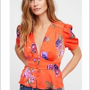 FREE PEOPLE•It Girl Blouse